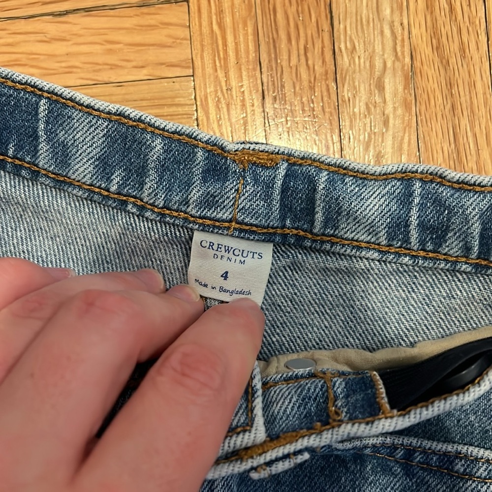 Crewcuts Girls Jeans Size 4 - Picture 2 of 3
